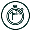 Icono de aplicación en 1 minuto
