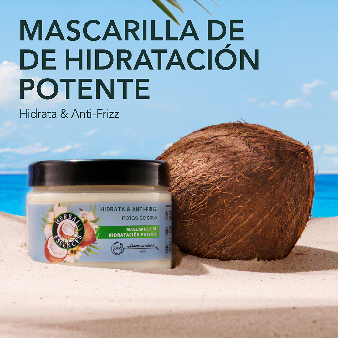 Imagen de producto: Mascarilla Capilar Hidratación Potente y Anti-Frizz Agua de Coco